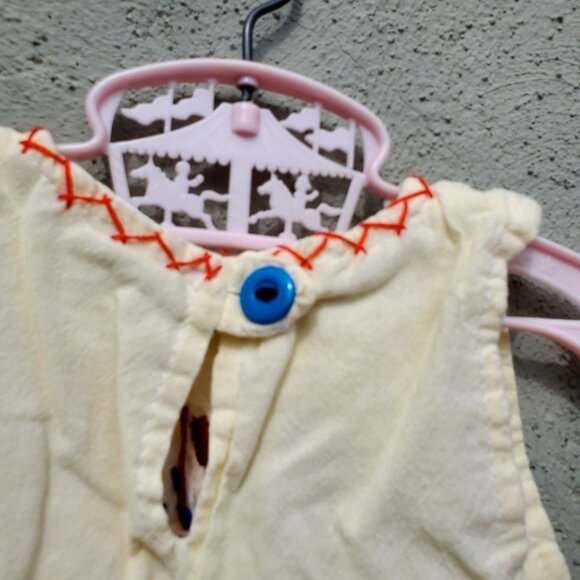 Hand Embroidered Baby Dress Cotton Folk Artisan Latin America Mexico Guatemala - Picture 4 of 9